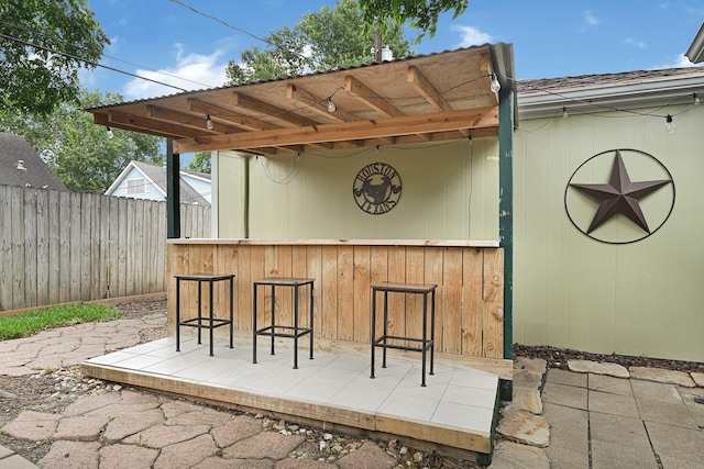 2218 Cherry Ln, Pasadena, TX 77502 - view of patio