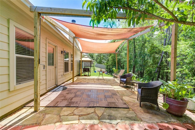 10531 Sunflower Dr, Willis, TX 77318 - view of patio