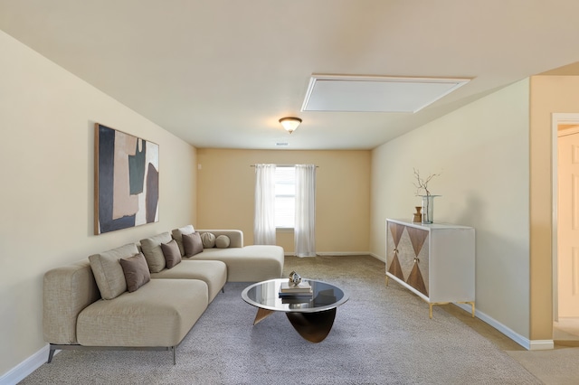 10531 Sunflower Dr, Willis, TX 77318 - living room with carpet floors and baseboards
