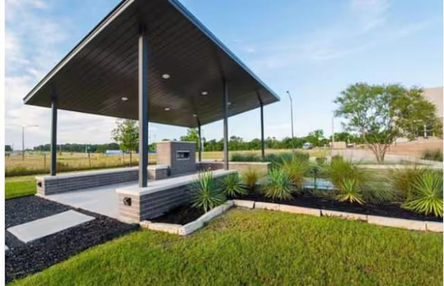 442 William D Fitch, College Station, TX 77845 - view of patio / terrace featuring a gazebo