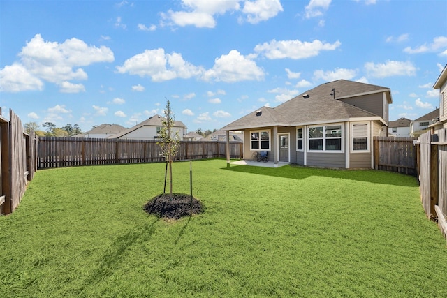 3685 Cub Dr, Conroe, TX 77301 - rear view of house featuring a patio and roof with shingles
