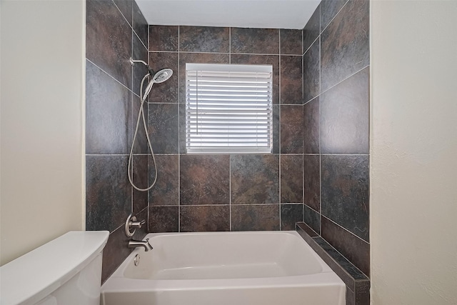 7130 Walkway St, Houston, TX 77036 - bathroom featuring toilet and shower / bath combination