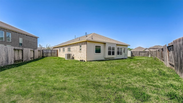 32706 Oak Heights Ln, Brookshire, TX 77423 - rear view of house featuring cooling unit