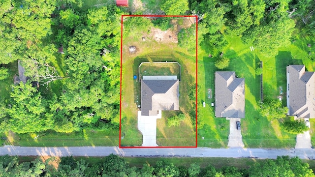 25450 Killarney St, Hempstead, TX 77445 - aerial view of property's location featuring property boundaries highlighted