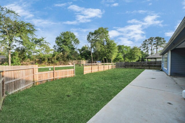 25450 Killarney St, Hempstead, TX 77445 - view of yard with a patio and view of scattered trees