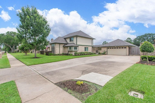 6310 Gleneagles Dr, Pasadena, TX 77505 - view of front of house with concrete driveway