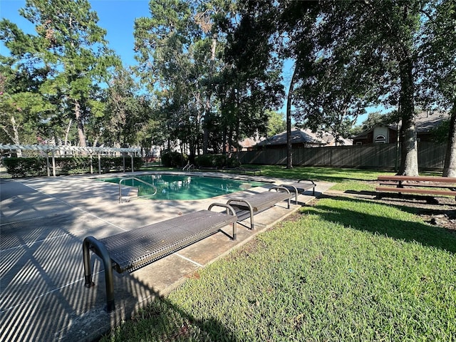 3317 Golden Trails Dr Unit 802, Houston, TX 77345 - view of pool featuring a patio area