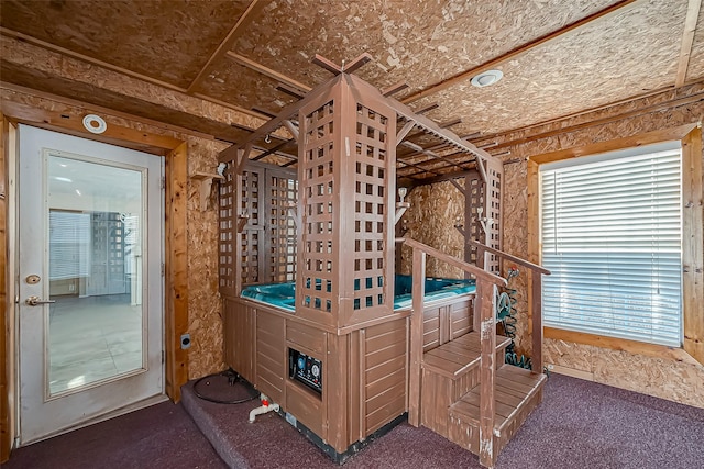 7650 Smiling Wood Ln, Houston, TX 77086 - miscellaneous room with carpet floors