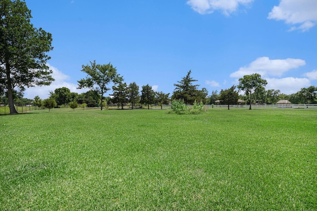1827 E Cedar Bayou Lynchburg Rd, Baytown, TX 77521 - view of yard featuring a rural view