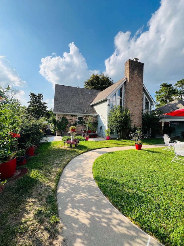 6639 Seaton Valley Dr, Spring, TX 77379 - view of green lawn