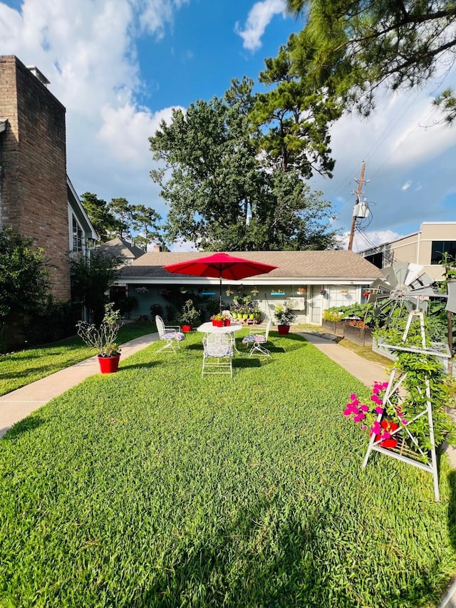 6639 Seaton Valley Dr, Spring, TX 77379 - view of grassy yard
