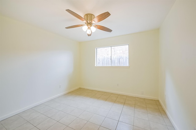 11807 Sagecliff Dr, Houston, TX 77089 - spare room featuring ceiling fan and baseboards