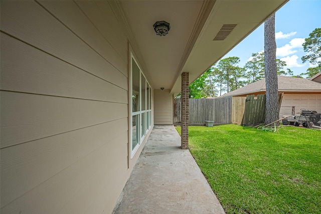 3705 Autumn Ln, Baytown, TX 77521 - view of yard