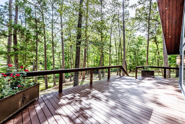 44 Post Oak Dr, Huntsville, TX 77320 - view of deck