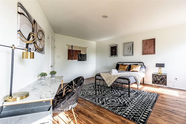 3240 Mission Riv, San Antonio, TX 78245 - bedroom featuring wood finished floors and baseboards