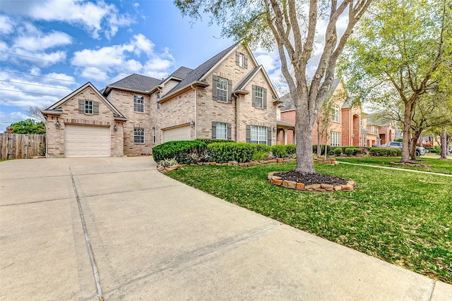 4706 Payton Chase Ln, Katy, TX 77494 - traditional home featuring concrete driveway and brick siding