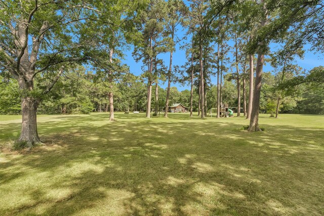1356 Pegoda Ranch Rd, Woodlake, TX 75865 - view of grassy yard with view of scattered trees