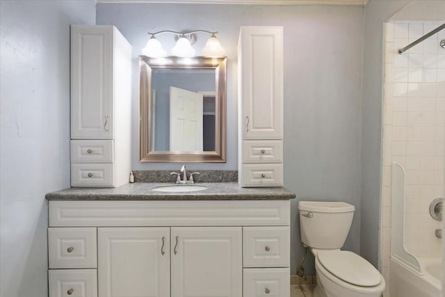 4910 Bayfair St, Pasadena, TX 77505 - full bathroom with vanity and shower / tub combination