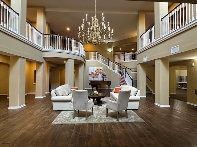 2815 Kings Crossing Dr Unit 308, Houston, TX 77345 - lobby with a towering ceiling and stairway