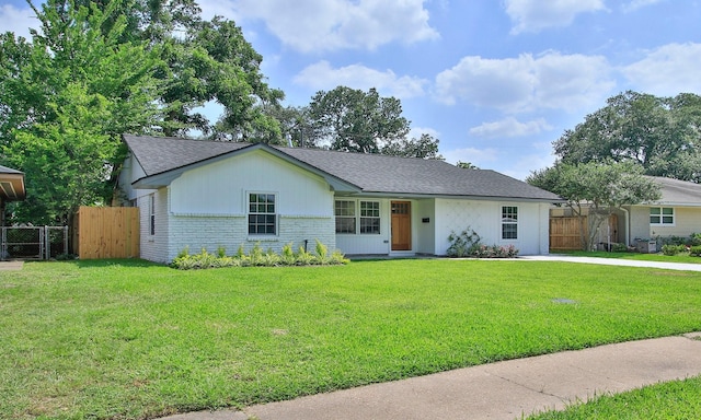 5313 De Lange Ln, Houston, TX 77092 - single story home featuring a shingled roof and brick siding