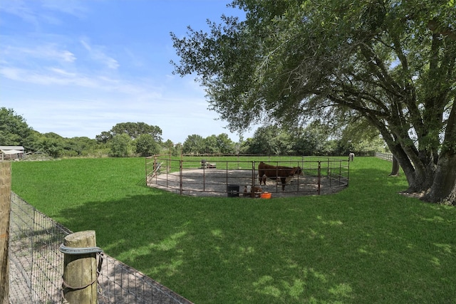31047 Torrey Rd, Waller, TX 77484 - view of yard featuring a view of countryside, an outbuilding, and an exterior structure