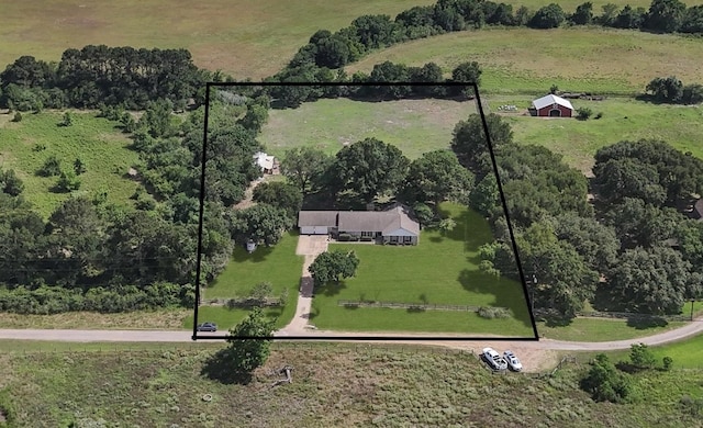 31047 Torrey Rd, Waller, TX 77484 - view of rural area featuring property parcel outlined