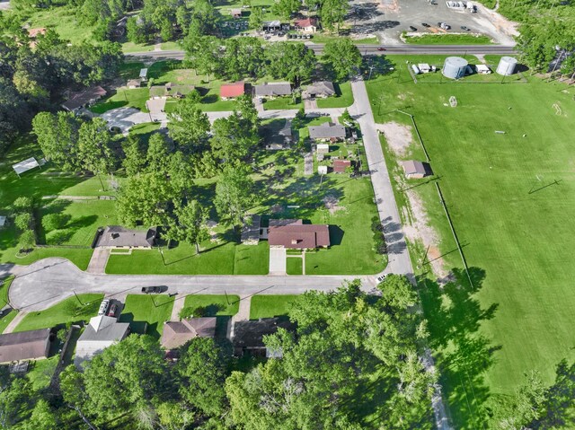 213 Cobb St, Corrigan, TX 75939 - aerial view of property and surrounding area featuring nearby suburban area