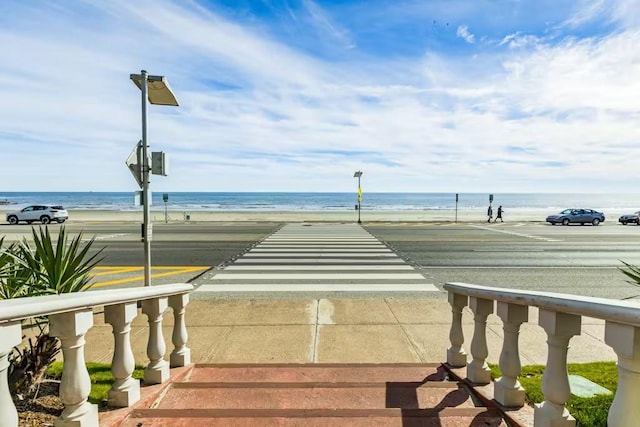 5220 Seawall Blvd Unit 1035, Galveston, TX 77551 - view of property's community featuring view of water and beach