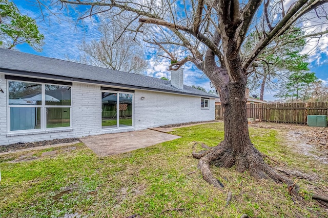 23227 Pine Post Ln, Spring, TX 77373 - view of yard with a patio area