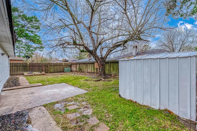 23227 Pine Post Ln, Spring, TX 77373 - view of yard featuring a patio