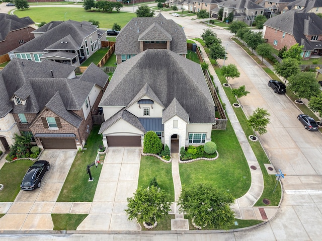 4423 Sterling Heights Ln, Sugar Land, TX 77479 - aerial perspective of suburban area