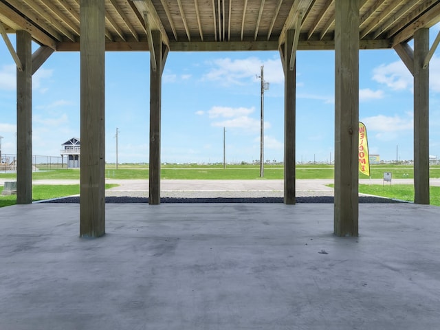 1025 Sunset Cir W, Crystal Beach, TX 77650 - view of patio / terrace