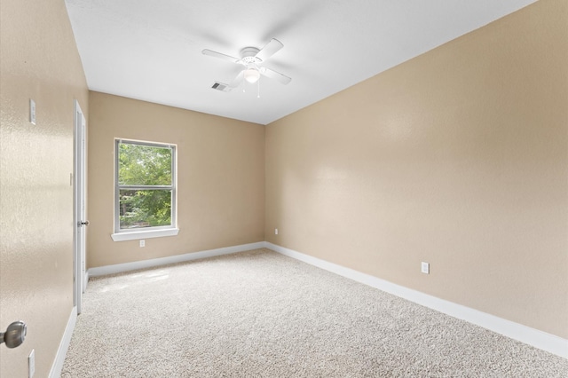 4534 Maggie St, Houston, TX 77051 - carpeted empty room with ceiling fan and baseboards