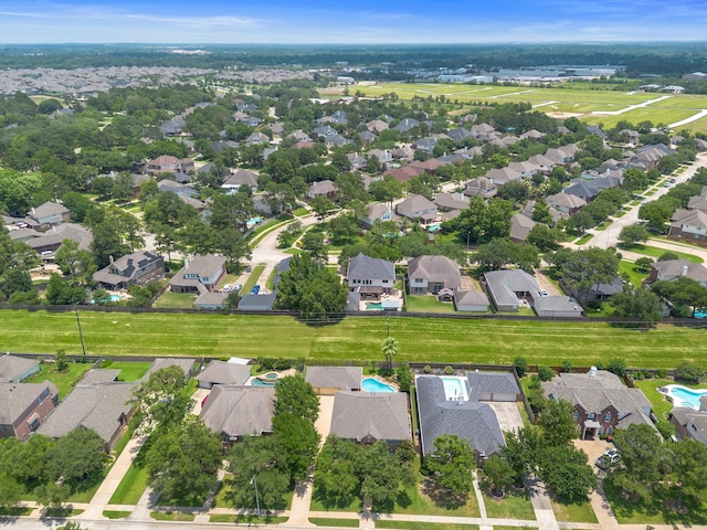 20306 Silverwood Trl, Cypress, TX 77433 - aerial view of property and surrounding area with nearby suburban area and a pool
