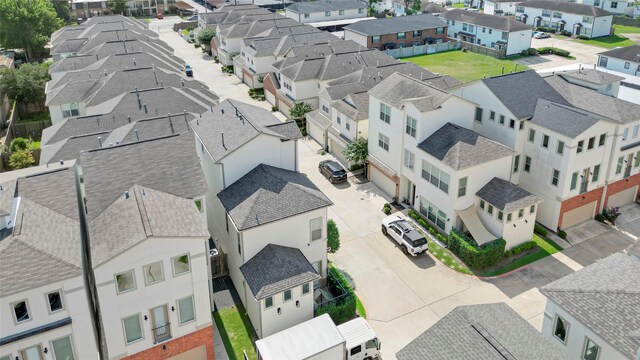 1210 Cedarpost Tree Springs Pl Unit P, Houston, TX 77055 - aerial perspective of suburban area