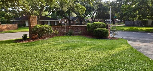 1 Lazy Ln, Bay City, TX 77414 - view of yard featuring a residential view