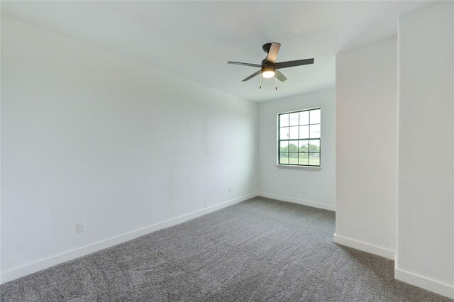 6197 Rd 5503, Cleveland, TX 77327 - carpeted spare room featuring ceiling fan and baseboards