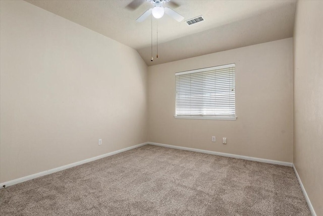 30 Teak Mill Pl, The Woodlands, TX 77382 - empty room with carpet, ceiling fan, and baseboards