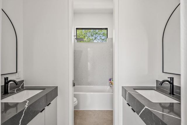 11736 Canyon Ct, Conroe, TX 77385 - bathroom featuring vanity and toilet