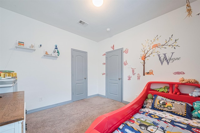 723 Hinsdale, Magnolia, TX 77354 - bedroom featuring carpet flooring and baseboards