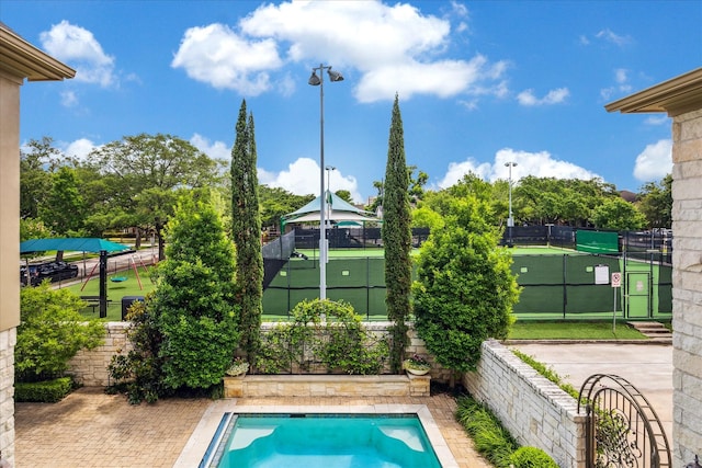3019 Sunset Blvd, Houston, TX 77005 - view of swimming pool