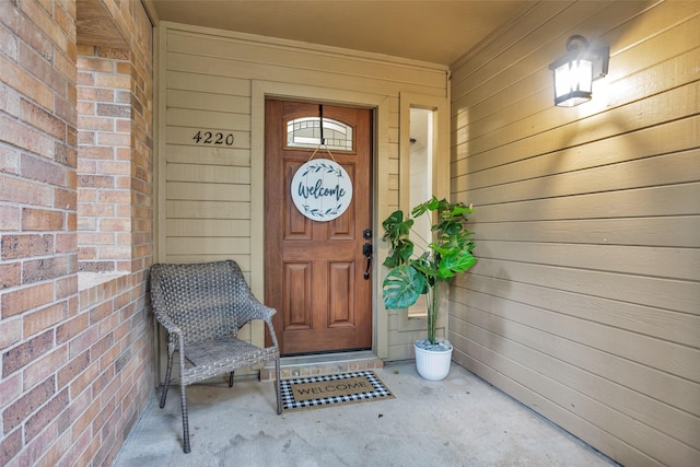 4220 Kenbrook Dr, Nacogdoches, TX 75965 - view of exterior entry with covered porch