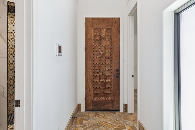 721 Harborside Way, League City, TX 77565 - entryway with stone finish flooring