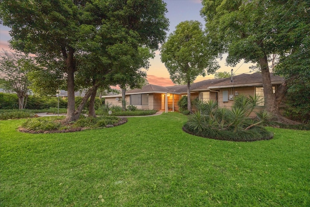 1309 Centennial Dr, Houston, TX 77055 - view of front of property with a front lawn