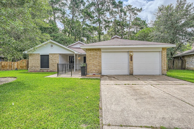 3106 Village Springs Ct, Houston, TX 77339 - ranch-style home with brick siding and driveway
