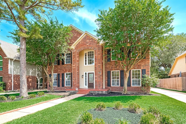 2130 Avenida La Quinta St, Houston, TX 77077 - view of front of property featuring brick siding