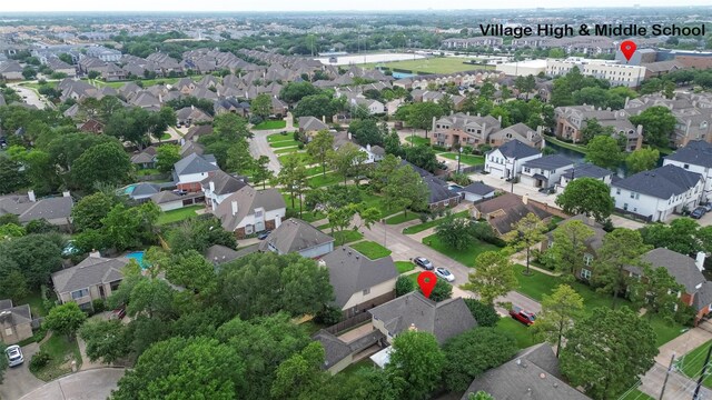 2130 Avenida La Quinta St, Houston, TX 77077 - aerial view of residential area