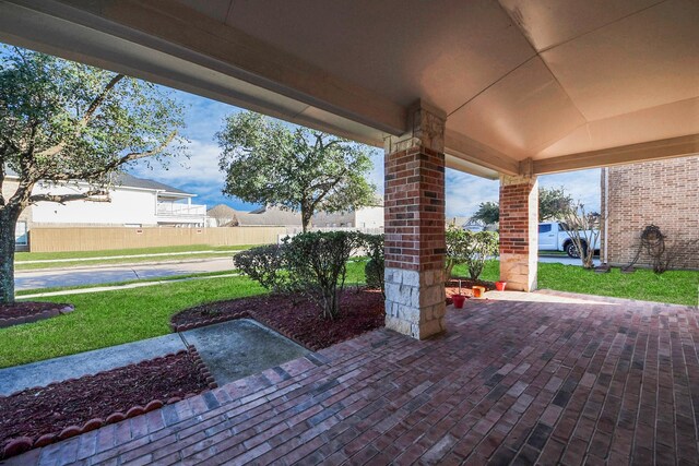 6723 Stableton Ln, Houston, TX 77049 - view of patio