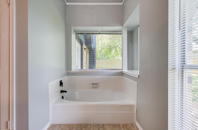 13215 Bunker Hill Dr, Willis, TX 77318 - full bathroom with a garden tub