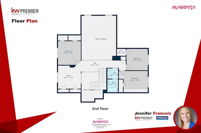 17935 Western Pass Ln, Houston, TX 77095 - room layout